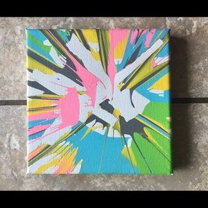 Single Canvas Spin Art